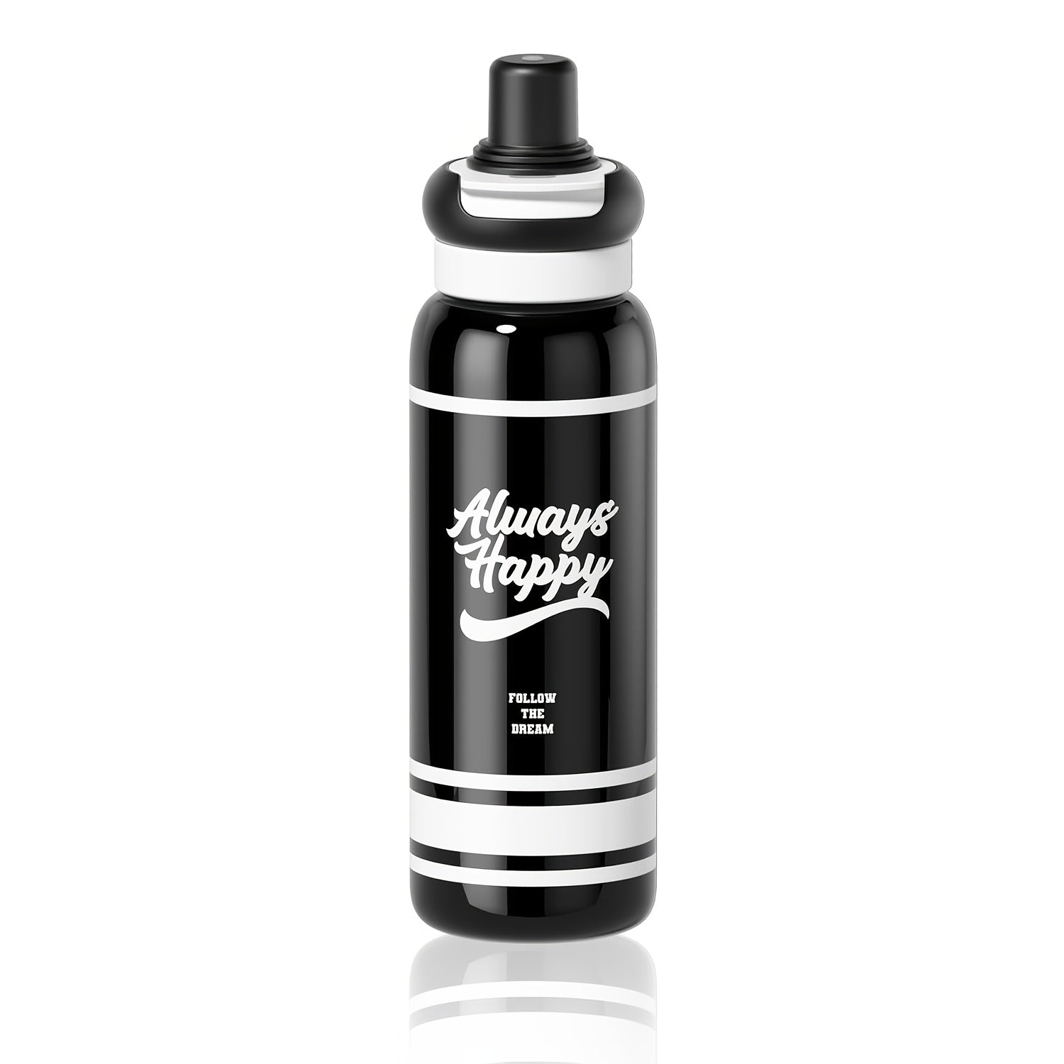 The Sidagar 25Oz Sports Water Bottle Is Made of 316 Stainless Steel And Features a Dual-Lid Design to Cater to Various Daily Requirements. It Comes in Eight Bright Colors, Inspired by Macarons