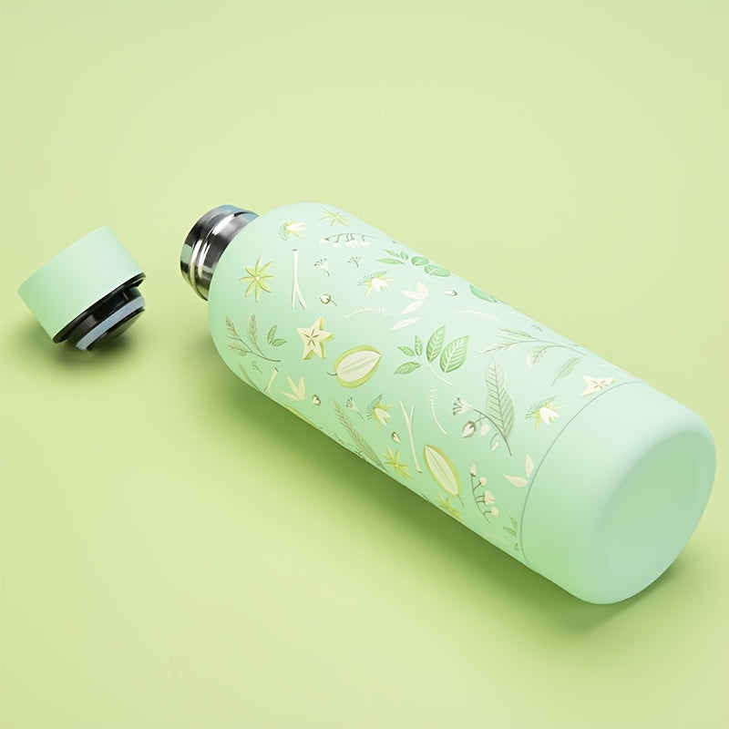 2026 3D Fruit Stainless Steel Insulated Water Bottle Minimalist Narrow Mouth Sport Bottle Outdoor Travel