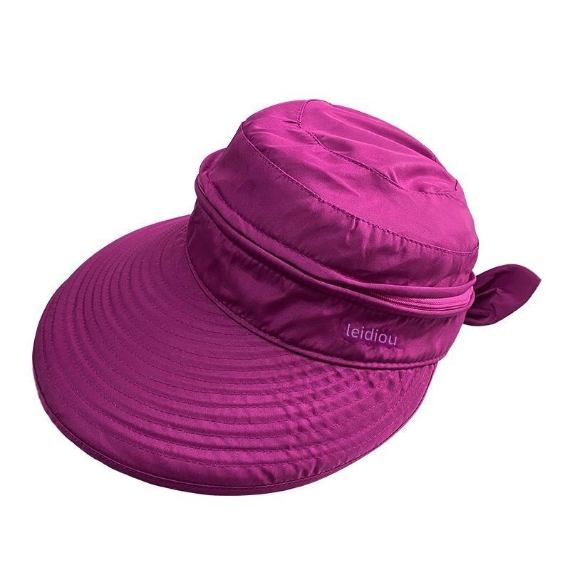 1pc Vintage Style Lightweight Summer Wide-Brimmed Hat for Women with Hollowed Top | Outdoor Coverage & Casual Wear