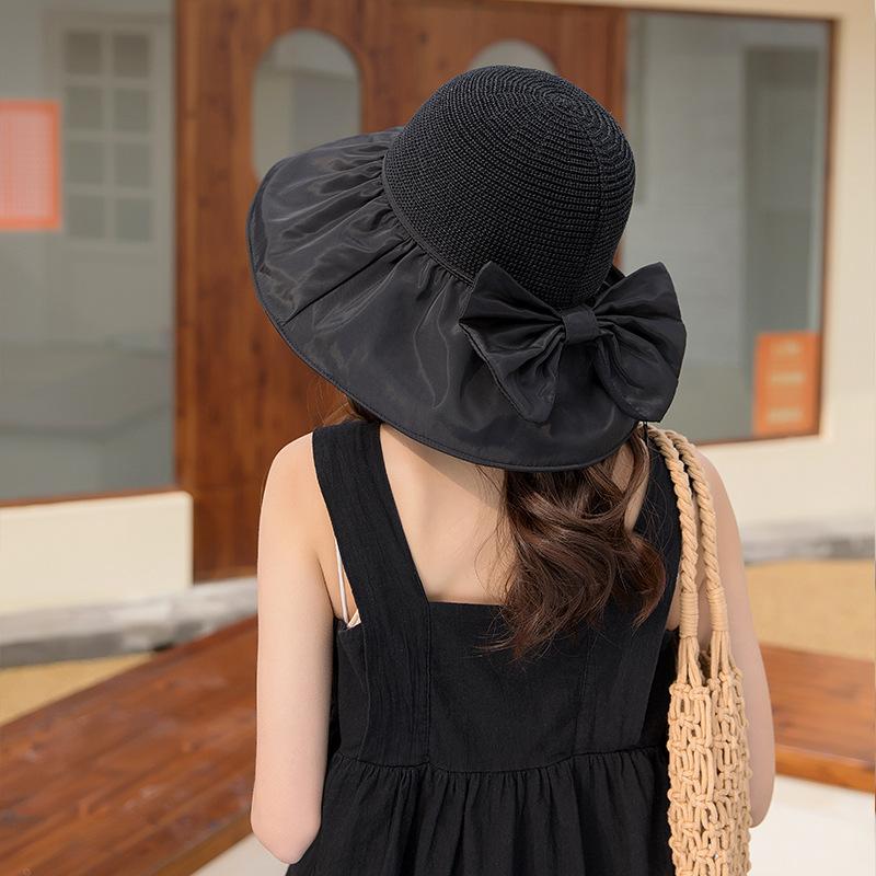 1pc Summer Viscose(Rayon) Breathable Anime-Themed Wide Brim Hat for Fitted Wear | Birthday Celebration | Outdoor Travel
