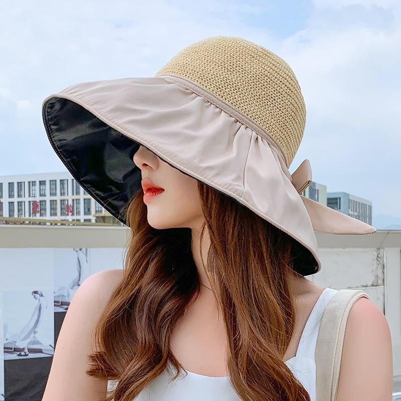 1pc Summer Viscose(Rayon) Breathable Anime-Themed Wide Brim Hat for Fitted Wear | Birthday Celebration | Outdoor Travel