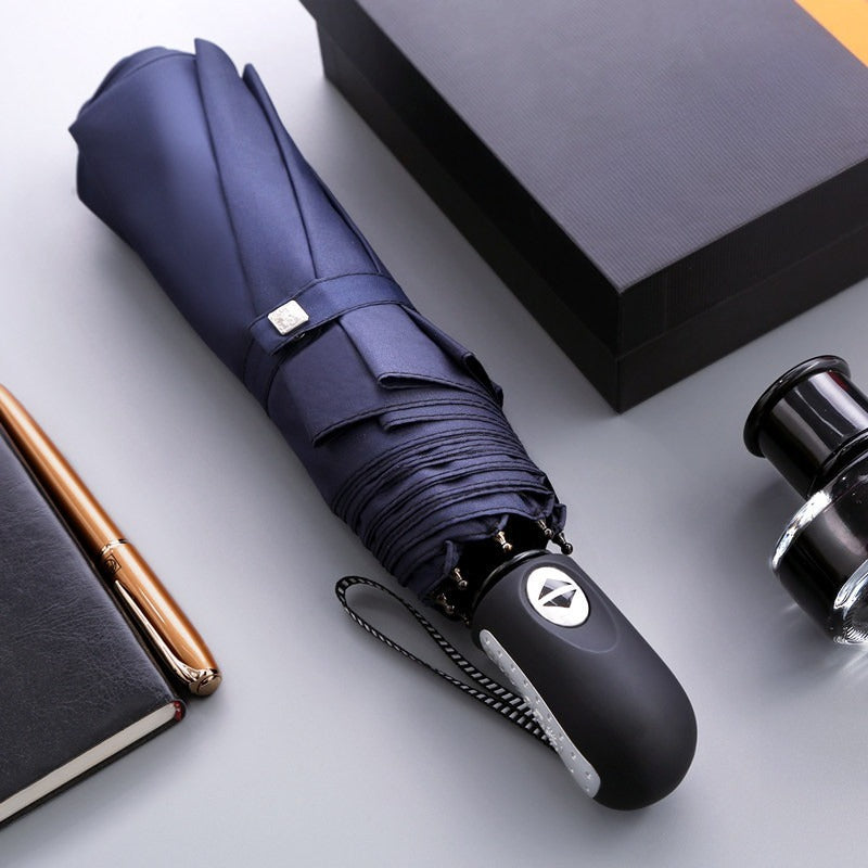 Sunshine Umbrella Automatic Three-Fold Sun Umbrella
