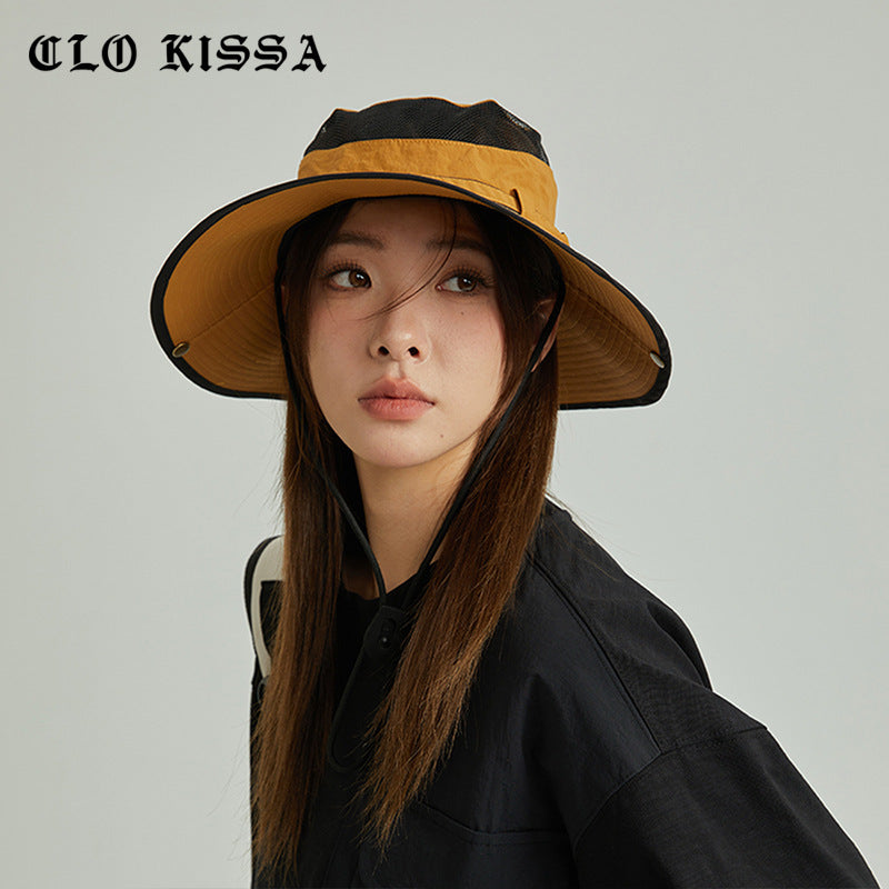 One-piece Sun Hat for, Fishing Hat, Summer Hat, Outdoor Hiking Sun Hat, Sunshade Hat