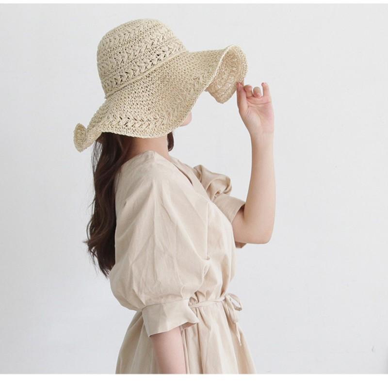1pc Handcrafted Raffia Beach Hat with Breathable Design for Women | Birthday & Summer Wear | Fitted Style