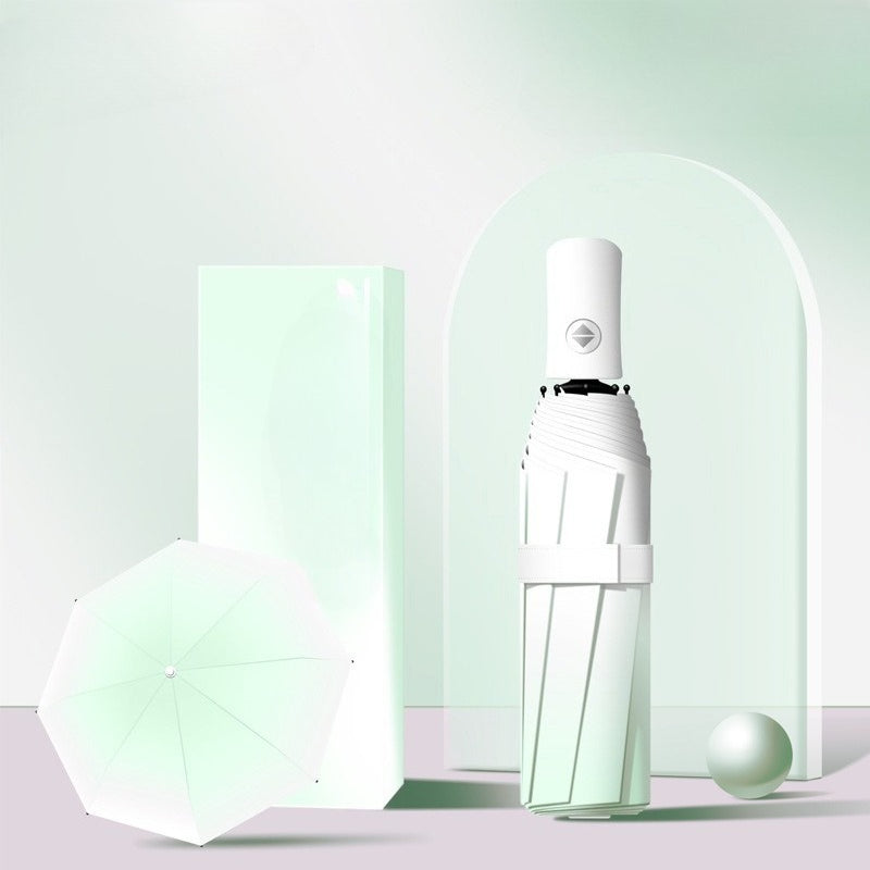 Automatic Gradient Umbrella Women's Sunscreen Student for Both Sunny and Rainy Men to Cover the Sun