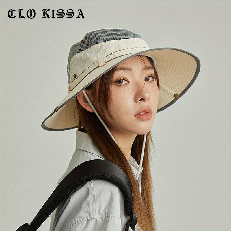 One-piece Sun Hat for, Fishing Hat, Summer Hat, Outdoor Hiking Sun Hat, Sunshade Hat