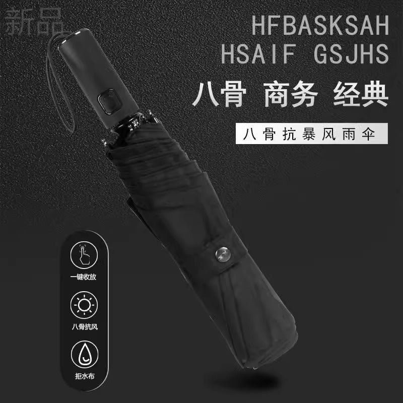 Sunshine Umbrella Automatic Three-Fold Sun Umbrella